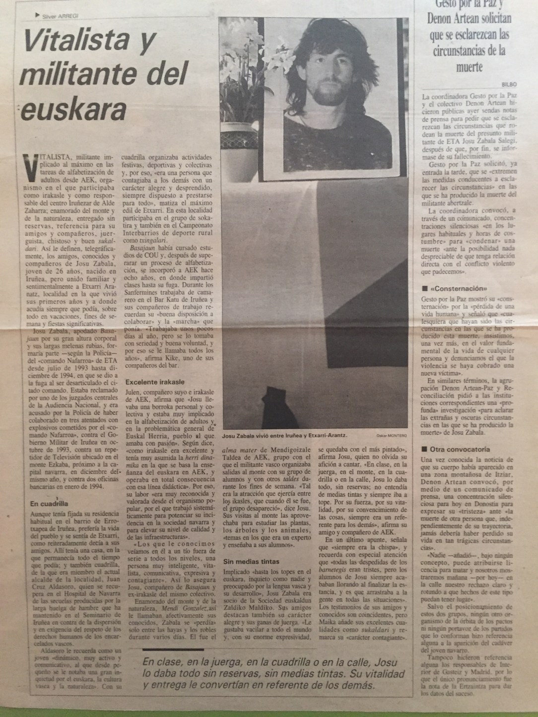 josu zabala y CANALLAS 129